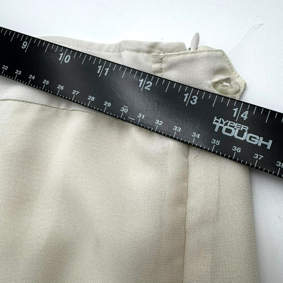 SOFT SURROUNDING XS Petite Skirt Floral Lilly Pattern Watercolor Art to Wear Tan - Picture 5 of 6